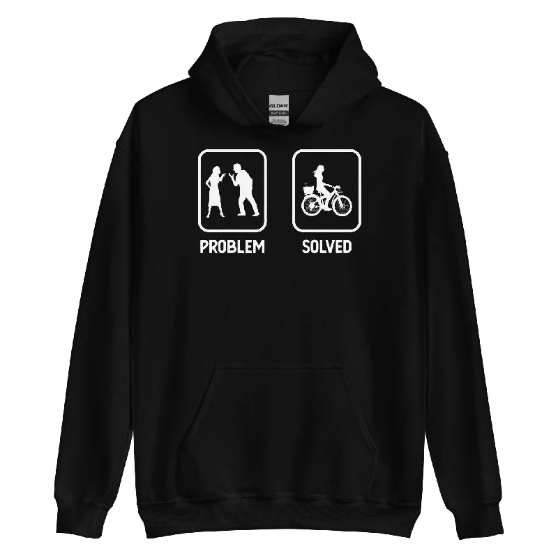 Deep Discounts Problem Solved - Frau Radfahren - Unisex Hoodie