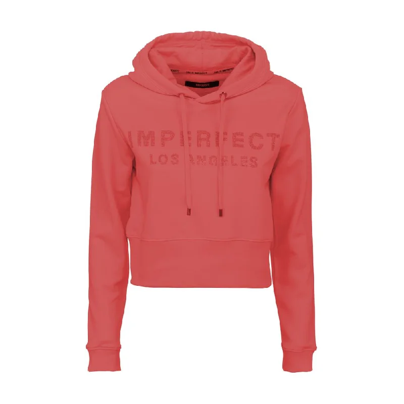 Huge Discounts Red Cotton Women's Hoodie