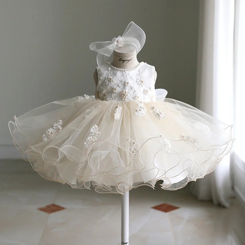 Final Markdown Baptism Dresses Baby Girl White Cute Lace Puffy Flower Girl Dress Toddler Formal Dresses Final Markdown Baptism Dresses Baby Girl White Cute Lace Puffy Flower Girl Dress Toddler Formal Dresses