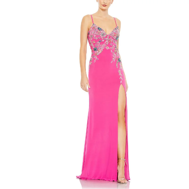 Mac Duggal Womens Embellished Formal Evening Dress