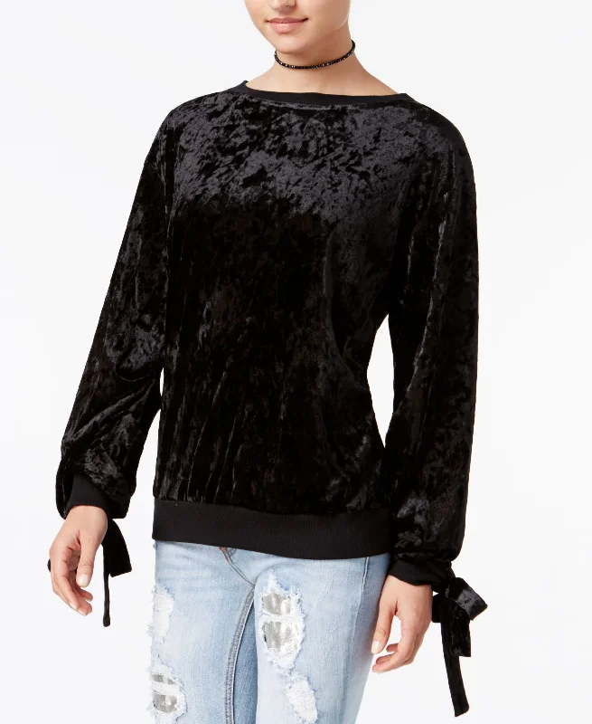 Early Access Juniors' Velvet Sweatshirt