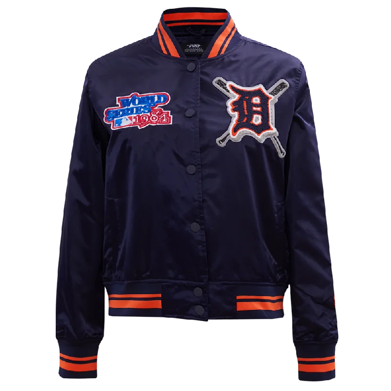 Limited Time Offer CHAMARRA DE SATÉN MLB DETROIT TIGERS MASH UP PARA MUJER