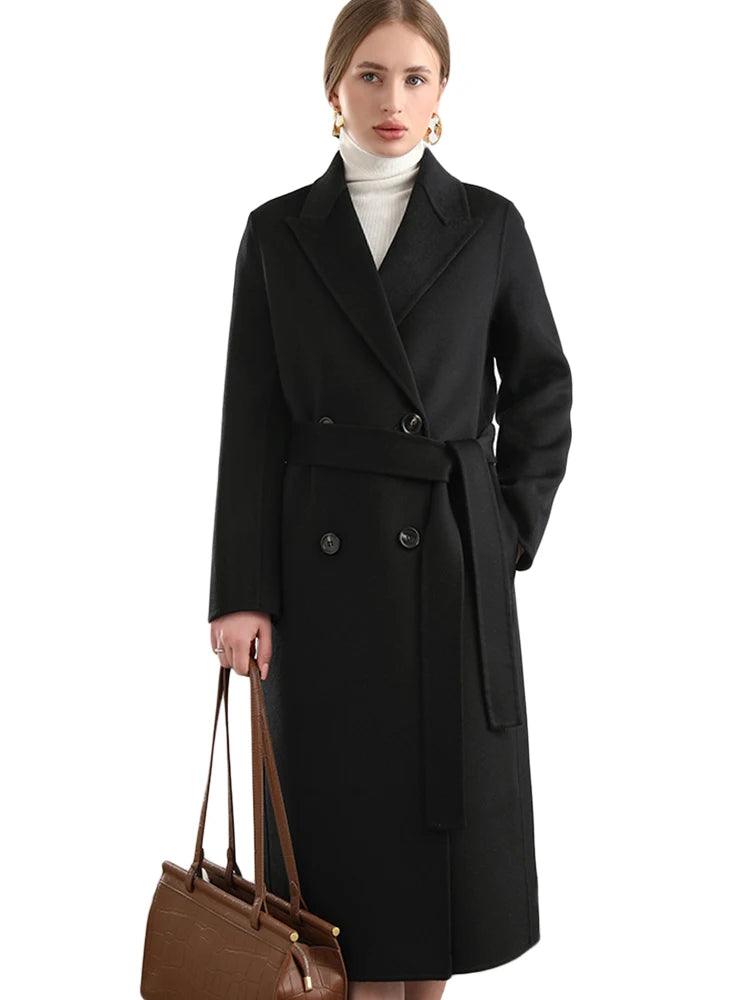 Limited Stock Women's Winter Wool Wrap Coat