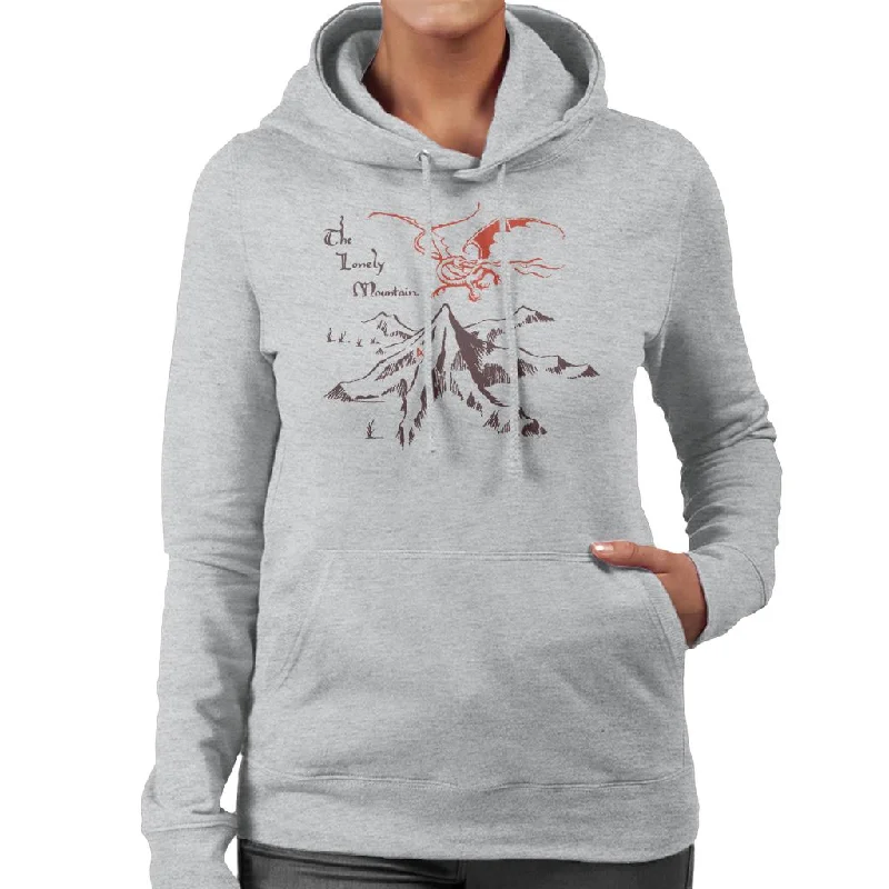 Buy Now The Hobbit The Lonely Mountains Women's Hooded Sweatshirt