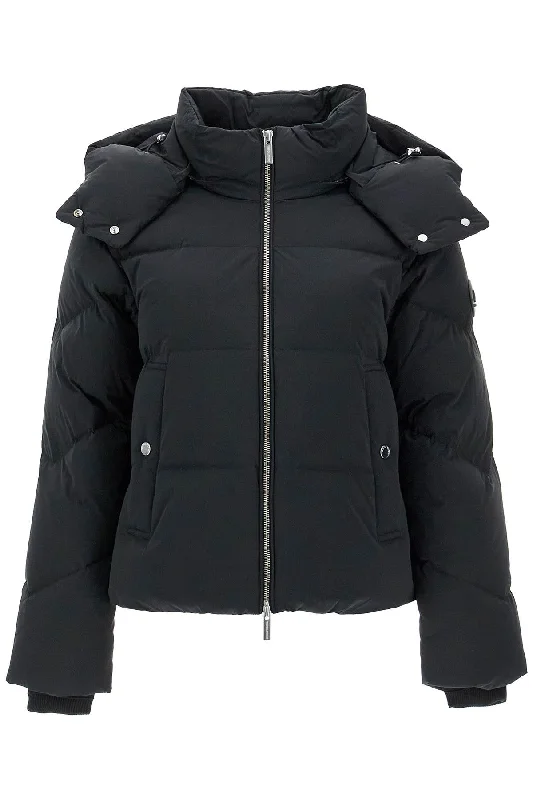 Super Sale Short Alsea Down Jacket  - Black