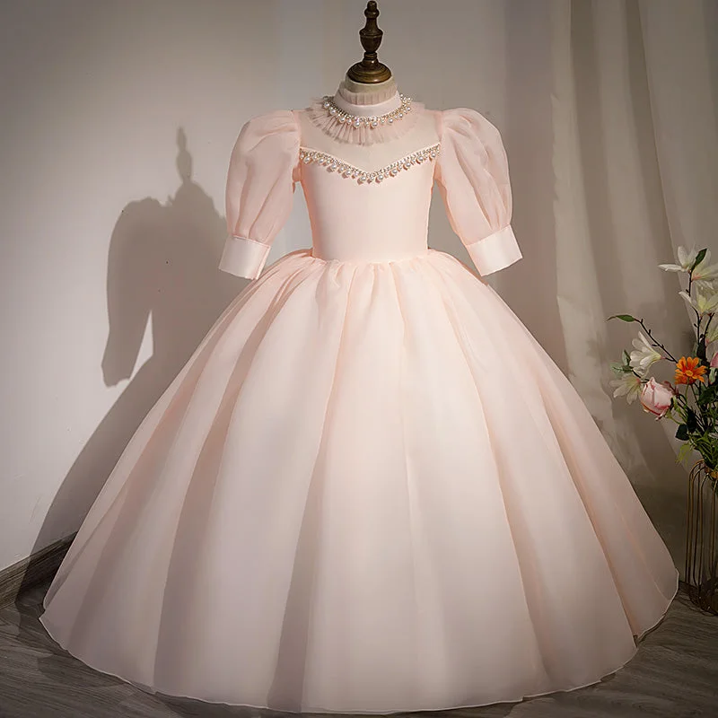 Deal Explosion Toddler Ball Gowns Children Communion Summer Wedding Pink Puffy Birthday Party Dress Deal Explosion Toddler Ball Gowns Children Communion Summer Wedding Pink Puffy Birthday Party Dress