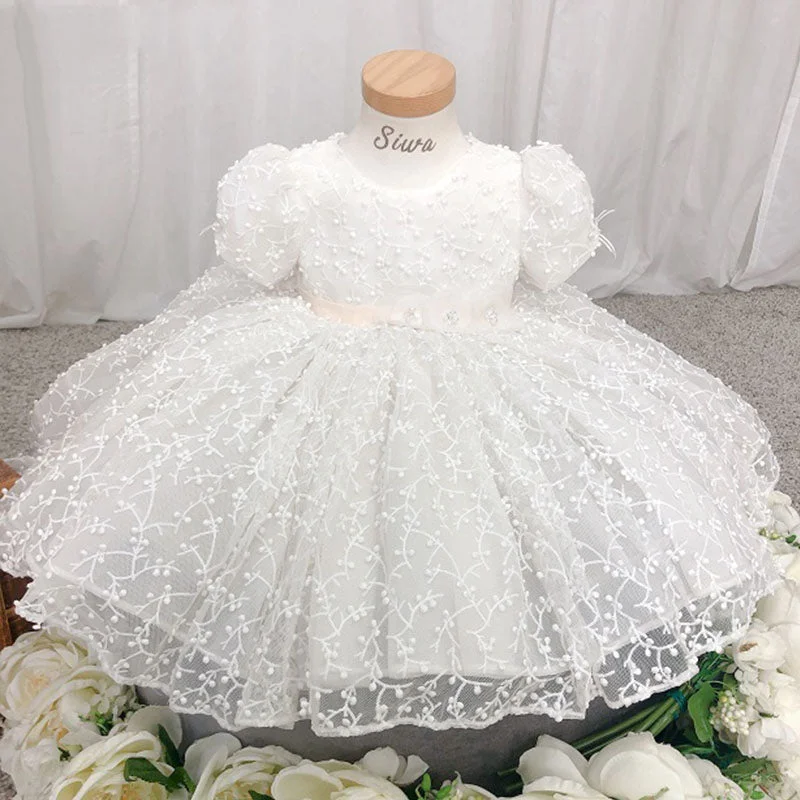 Special Promotion Flower Girl Dresses Baby Girl Christening Dress Cute Bowknot Birthday Party Dress Special Promotion Flower Girl Dresses Baby Girl Christening Dress Cute Bowknot Birthday Party Dress