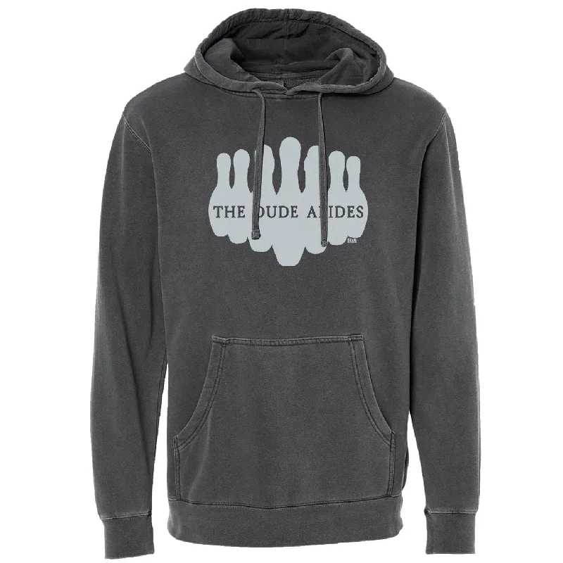Year-End Sale The Dude Abides Vintage Wash Pullover Hoodie