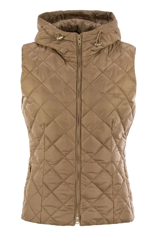 Price Drop Quilted nylon waistcoat