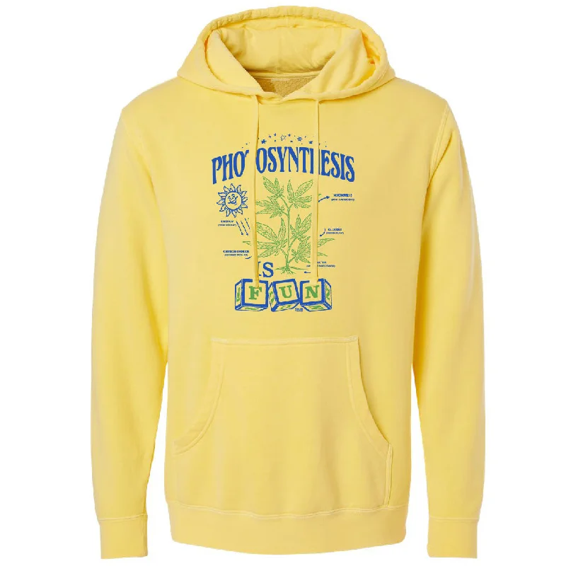 Special Buy Photosynthesis is Fun Vintage Wash Pullover Hoodie