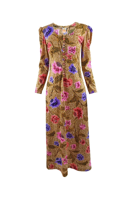 Limited Edition Gottex Vintage Beach Cover Up Maxi Dress, 1970s